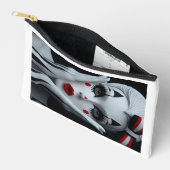 Monochrome Harlequin make-uptas – vet en elegant Etui (Open)