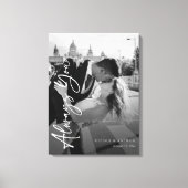Monochrome herinneringen | 'Always You' Custom Art Canvas Afdruk (Voorkant)