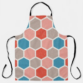 Monochrome hexagon schort (Voorkant)