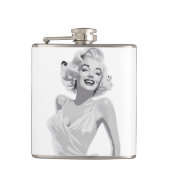 Monochrome Hollywood 1950 Heupfles (Voorkant)