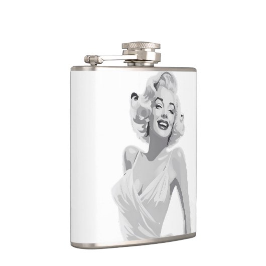 Monochrome Hollywood 1950 Heupfles (Rechts)