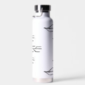 Monochrome Inkt Tak Waterfles (Rechts)