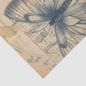 monochrome inktvlinders rozen tissuepapier (Detail)