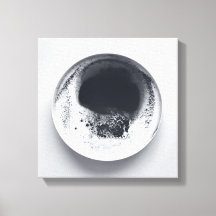 Monochrome koffiedik textuur abstracte kunst 16