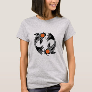 Monochrome Koi Vijver  T-shirt