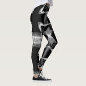 Monochrome kruising leggings (Rechts)