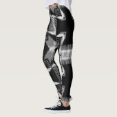 Monochrome kruising leggings (Links)