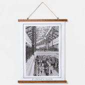 Monochrome levensduur Kaapstad Hangend Wandkleed (Voorkant)