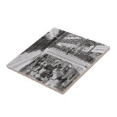 Monochrome levensduur Kaapstad Tegeltje (Zijkant)