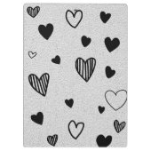 monochrome liefde klembord (Achterkant)
