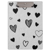 monochrome liefde klembord (Voorkant)