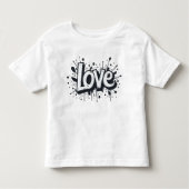 Monochrome Love-Label Kinder Shirts (Voorkant)