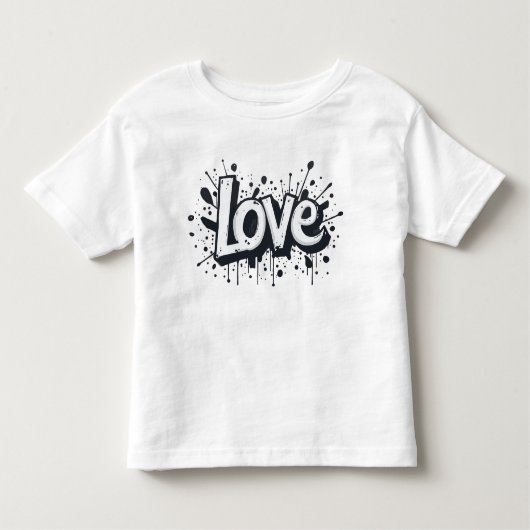 Monochrome Love-Label Kinder Shirts (Voorkant)