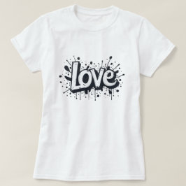 Monochrome Love-Label T-shirt