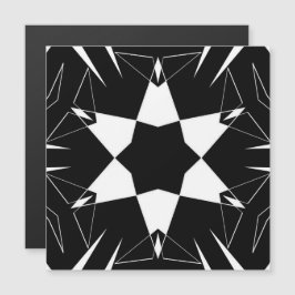 Monochrome Magnetische Polspulskaart