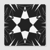 Monochrome Magnetische Polspulskaart (Voorkant)