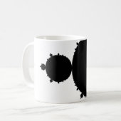 monochrome mandelbrot. koffiemok (Voorkant links)
