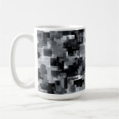 Monochrome Matrix Mozaïek Koffiemok (Links)
