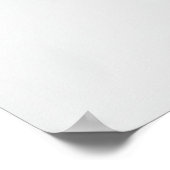 Monochrome minimalistische LOVE-typografie abstrac Poster (Hoek)