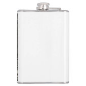 Monochrome Mirage/Artistic Flask Heupfles (Achterkant)