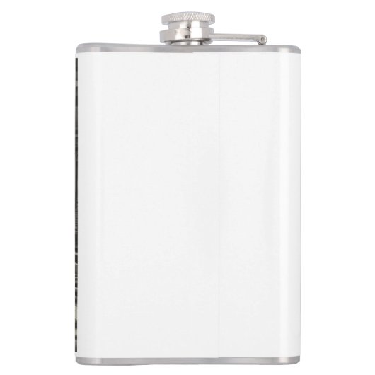 Monochrome Mirage/Artistic Flask Heupfles (Achterkant)