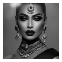 Monochrome Mode zwarte witte juwelier