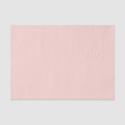 Monochrome Modern Elegant Blush Pink Tissuepapier (Voorkant)