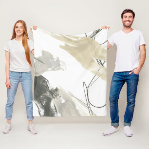 Monochrome Momentum Fleece Deken