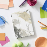 Monochrome Momentum iPad Pro Cover<br><div class="desc">Monochrome Momentum IV van June Erica Vess. De eigenschappen verspreide lijnen en vormen in neutrale tonen.</div>