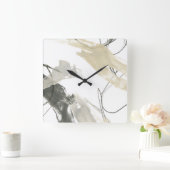 Monochrome Momentum Vierkante Klok (Huis)