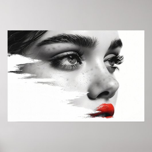 Monochrome Muse: een glimp van genade Poster (Voorkant)