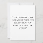 Monochrome Naam Camera Natuurlijke Bladeren Platte (Achterkant)