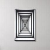 Monochrome Odyssey Canvas Afdruk (Voorkant)