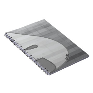 Monochrome pijn notitieboek