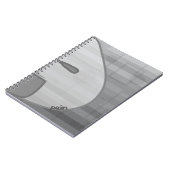 Monochrome pijn notitieboek (Linkerzijde)