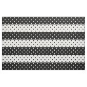 Monochrome poka Dots Fabric Stof (Fat Quarter)