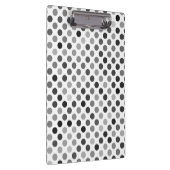 Monochrome poladots (zwart-wit Stip) Klembord (Rechts)