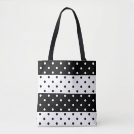Monochrome Polka Dots Tas