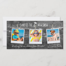 Monochrome Pop Florida Holiday 3-fotokaart