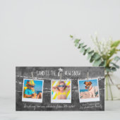 Monochrome Pop Florida Holiday 3-fotokaart (Staand voorkant)