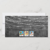 Monochrome Pop Florida Holiday 3-fotokaart (Achterkant)