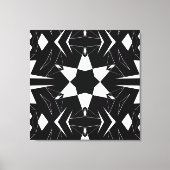Monochrome Puls Canvas Afdruk (Voorkant)