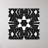 Monochrome Puls Canvas Afdruk (Voorkant)