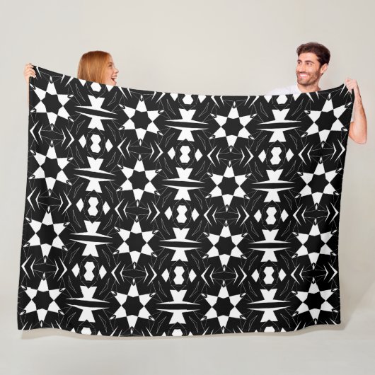 Monochrome Puls Fleece Deken (In situ)