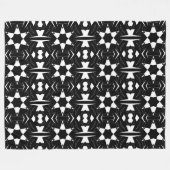 Monochrome Puls Fleece Deken (Voorkant (Horizontaal))