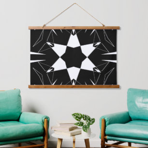 Monochrome Puls Hangend Wandkleed