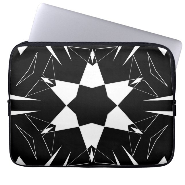 Monochrome Puls Laptop Sleeve (Voorkant)
