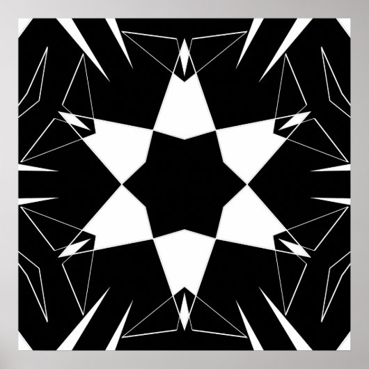 Monochrome Puls Poster (Voorkant)