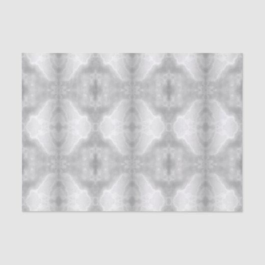 Monochrome Quatrefoil Tile Tissuepapier (Voorkant)