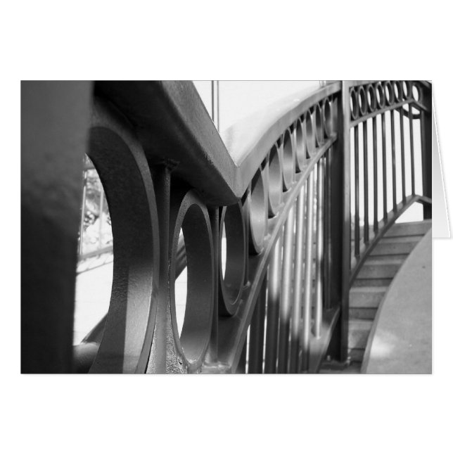 Monochrome Railing (Voorkant Horizontaal)